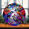 O Fabricante Vende Novos Produtos Transfronteiriços Temu, uma Série de Discos Acrílicos Coloridos Decorativos em Estilo Boêmio para Uso Interno e Externo
