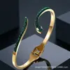 Pulseiras Transfronteiriças Europeias e Americanas de Alta Qualidade, Sem Desbotamento, Pulseiras Simples de Aço Titânio, Pulseiras de Aço Inoxidável, Joias Femininas Atacado