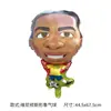 2026 Copa del Mundo USA-Canadá-México Camiseta Imagen Globo Dibujo Animado Juguete Inflable Decoración de Fiesta Infantil Globo de Película de Aluminio