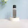 Em Estoque Frasco Espumante Preto Transparente 60ml, Frasco Espuma de Mousse para Limpeza Facial, Frasco Espuma para Cuidado dos Cílios, Frasco Plástico com Dosador
