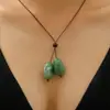 Colar Longo Geométrico de Pérola Circular Estilo Europeu e Americano Transfronteiriço Nova Corrente para Suéter Feminino com Corda Trançada Antiga Estilo Chinês
