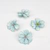 Flor de Estrella Simulada de 4 cm Decoración de Pared de Flores para Bodas Accesorios para Fotos Flores Artificiales Hechas a Mano Bricolaje Set de Boda