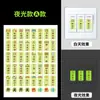 Pegatina para Interruptor de Luz que Brilla en la Oscuridad, Pegatina de Identificación, Pegatina Recordatoria para Panel de Enchufe, Pegatina Decorativa de Pared para Interruptor Doméstico, Súper Personalizada y Creativa