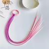 Peluca Infantil de Comercio Exterior Transfronterizo Accesorios para el Cabello Trenzas de Color Trenzas Degradadas Anillo para el Cabello Trenzas Sucias Bolas Sucias Accesorios para el Cabello