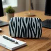 Amazon Transfronterizo Modelo Nuevo Yangjiang Suministro Estampado de Leopardo Estampado de Cebra Set de Belleza Set de 6 Piezas Herramientas para Uñas Khk