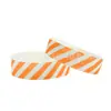 Pulsera Fluorescente de Papel DuPont Desechable para Eventos Pulsera de Papel Fluorescente Pulsera de Boleto Universal para Parques de Juegos Exposiciones