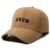 Otoño/Invierno Nuevo Bordado Letra Hombres Terciopelo Plus Cálido Gorra Pico de Pato Moda Versátil Unisex Protección Orejas Protección Frío Gorra de Béisbol