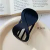 Pinza para el pelo con forma de ocho, superventas transfronteriza de Amazon, Pinza de moda para el pelo de niña en la nuca, Pinza de tiburón, Pinza agarre esmerilada de alta gama