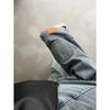 Jeans de diseño invertido de calle estilo americano 2024 Pantalones de calle estilo europeo y americano para hombre Pantalones invertidos Pantalones rectos holgados