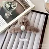 Pinza para el Cabello de Felpa con Perlas para el Cabello de Mujer en la Parte Posterior de la Cabeza, Pinza de Tiburón, Nuevos Accesorios para el Cabello de Gama Alta, Tocado de Pinza Versátil