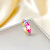 Anillo Ladrillo de Diseño Nicho de Alta Gama Lujo Accesible para Mujer Moda Europea y Americana Creativo Zirconia Chapado en Oro Anillo Abierto Ajustable