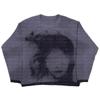 Ebay Harajuku Moda Transfronteriza Europea y Americana Suéter Tejido Gótico Punk Y2K Retro Manga Larga Top para Hombre y Mujer