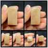 Piedra para Grabado de Sellos: Piedra Shoushan, Piedra Qingtian, Piedra Lao, Sello Liso con Patrón Único, Sello de Práctica, Sello de Ocio para Caligrafía, Sello de Nombre