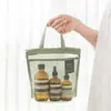 Bolsa cosmética portátil, Bolsa de ducha de malla drenable, Bolsa de fitness, Bolsa de almacenamiento para varios artículos, Neceser de viaje portátil