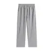 Novas calças lisas, calças atléticas versáteis de cintura alta, calças de perna larga 2025, calças retas femininas, roupa casual outono/inverno, adequadas para vendas transfronteiriças