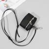 Bolsa de Monedas Mini Bolso Cruzado de Piel de Vaca de Primera Capa para Mujer Cuero Genuino Simple Colgante para Cuello Almacenamiento de Auriculares Labial Cartera para Monedas para Mujer