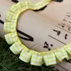 En Stock Borde de Encaje Plisado a Cuadros de 1.5cm para Ropa Hecha a Mano DIY, Accesorios para Cortinas, Borde de Encaje Plisado Volante con Materiales Auxiliares al por Mayor