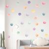 Pegatinas de pared con puntos irregulares para habitación infantil, pegatinas decorativas autoadhesivas para sala de estar y dormitorio KL-D019