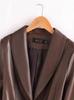 Traje de Moda para Viajes Cotidianos Chaqueta de Cuero Chaqueta de Piel de Oveja Haining Nueva Elegante Traje Pequeño para Mujer Venta al por Mayor