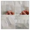 Cortinas Transparentes Bordadas Transfronterizas en Stock Estilo Europeo Medio Oriente Amazon Comercio Exterior Cesta Colgante Servicio Completo de Paquete Transparente