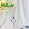 Nuevo llavero correa de goma blanda accesorio colgante para bolsa correa de cuero lindo llavero de PVC correa de goma blanda al por mayor