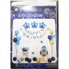 Traje de baño Celebridad de Internet Escena de Fiesta de Cumpleaños Diseño traje Oso Feliz Cumpleaños Banner de Globos Vestir Atmósfera Vida