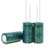 Condensador electrolítico de aluminio 16v4700uf JCCON verde dorado 13x 25 alta frecuencia baja resistencia condensador para inversor de potencia