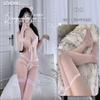Lencería Sexy Flor de Durazno Romántica Sexy Perspectiva de Tres Puntos Gato Uniforme Coqueto Conejita Archivo Abierto Deseo Puro 272
