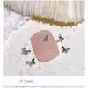 Decoraciones para Uñas Mini Mariposa, Lujo Ligero 3D Estilo Japonés Exquisitos Accesorios de Aleación para Uñas al por Mayor