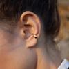Estilo ins europeo y americano Clip para la oreja con diseño irregular de gota de agua Nuevo diseño de nicho de moda Sentido avanzado Moda Combinable Clip para la oreja