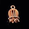 Nuevo colgante de capullo de flor de aleación Accesorios de aleación de cuerno de capullo Accesorios DIY Accesorios antiguos
