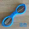 Tijeras elásticas tijeras de acero inoxidable tijeras plegables tijeras de gafas en forma de 8 tijeras para hilo de pesca tijeras portátiles de viaje tijeras elásticas hogar oficina