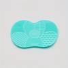 Limpador de Pincéis Colorido Tábua de Esfregar Maquiagem Cosmética Lavagem de Pincéis de Maquiagem Tapete de Limpeza de Gel de Silicone Almofada Limpadora de Pincéis de Maquiagem de Base