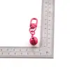 Fivela de Porta Colorida Fivela de Lagosta Pingente de Sino Pintado Chaveiro Boneca Artesanal DIY Acessórios de Pingente para Bolsa de Boneca