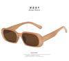 Gafas de Sol Ins para Mujer 2026 Estilo Coreano Modernas Negras Redondas para Rostro Redondo Estudiante Fiesta Rostro Grande Adelgazantes Estilo de Celebridad de Internet