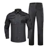 Traje de exterior de 728 piezas para hombre, de manga larga, uniforme de instructor de entrenamiento al aire libre, traje de camisa táctica de camuflaje, fabricante, venta al por mayor