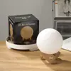 Luz de lua 3D pintada à mão DIY luz de estrela luz de lua LED quarto mesa de cabeceira atmosfera luz noturna estúdio luz de pintura colorida