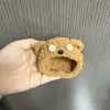 Muñeca de Verdura Tejida a Crochet Hecha a Mano de Peluche Original Oso Autocrítico con Gorro Vestido Hecho a Mano DIY Accesorios Suaves y Lindos