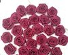 Fornecimento Direto da Fábrica 2cm Fita de Cetim Flores Botões de Rosa DIY Acessórios para Roupas Infantis Acessórios de Vestuário Flores Decorativas de Fita
