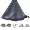 Hamaca de Yoga Aéreo 7m Set Uso en Casa Placa Fija Accesorios Cuerda de Suspensión Elástica Tela para Colgar Estudio de Yoga