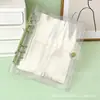 Livro de Armazenamento de Joias A5 com Folhas Soltas Bolsa de Joias em PVC Brincos Pulseira Anti-Oxidação Transparente Portátil Bolsa de Armazenamento de Grande Capacidade