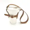Juego de tazas de té de leche portátil tamaño ajustable juego de tazas de cuero diámetro 75-95 mm juego de tazas de café juego de tazas térmicas