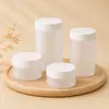 Potes Cosméticos de Plástico PET Lata para Esfoliante Corporal Com Tampas de Rosca