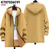Jaqueta de Novo Estilo com Elementos de Padrão Multicor Zíper com Capuz Cardigan de Lã de Algodão Espessa de Inverno com Forro Amarelo