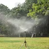 Aspersor Atomizador Giratorio Automático para Riego de Tierras de Cultivo, Aspersor de 4/6 pulgadas 360 grados para Riego de Hortalizas, Enverdecimiento de Césped de Jardín