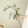 Arreglos Florales de Flor de Espino Artificial Transfronterizos con un Toque de Alta Gama, Decoración de Lujo para Casas de Huéspedes, Salas de Estar, Recepciones, Arreglos Florales, Venta al por Mayor de Flores de Espino, Flores Artificiales