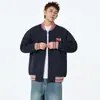 Nueva Chaqueta Jacquard China para Hombres y Mujeres, Tendencia de Primavera, Diseño Completamente Nuevo de Uniforme de Béisbol, Chaqueta Suelta de Estilo Étnico para Parejas