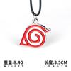 Comercio Exterior Transfronterizo Animación Naruto Alrededores COS Joyería Naruto Collar Colgante Tricíclico Hoja de Madera Xiaohongyun