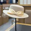 Chapéu de Lã com Tela Retrô para Mulheres Inverno Estilo Hepburn Elegante Chapéu Plano de Linho Moda Chapéu de Jazz