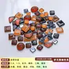 250g Mosaico Mixto DIY Materiales Creativos Hechos a Mano para Hacer Cuentas Sueltas de Vidrio de Cristal de Colores Decoración